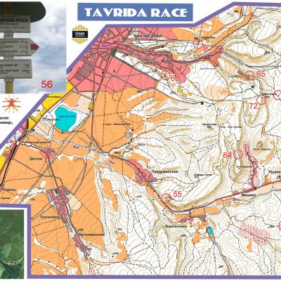 Tavrida Race 2015 Рогейн Карта 2