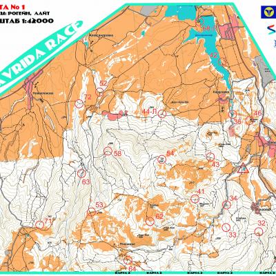 Tavrida Race 2016 Карта 1